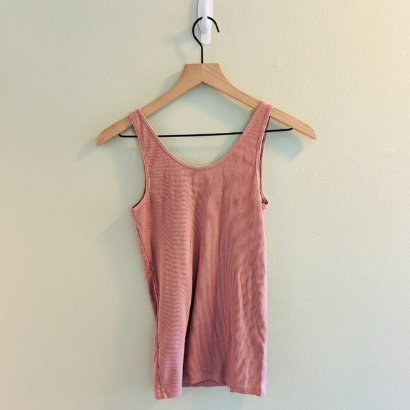 Old Navy First-Layer Rib-Knit Tank Top Bundle Womens Size Small Pink Orange - Picture 7 of 13